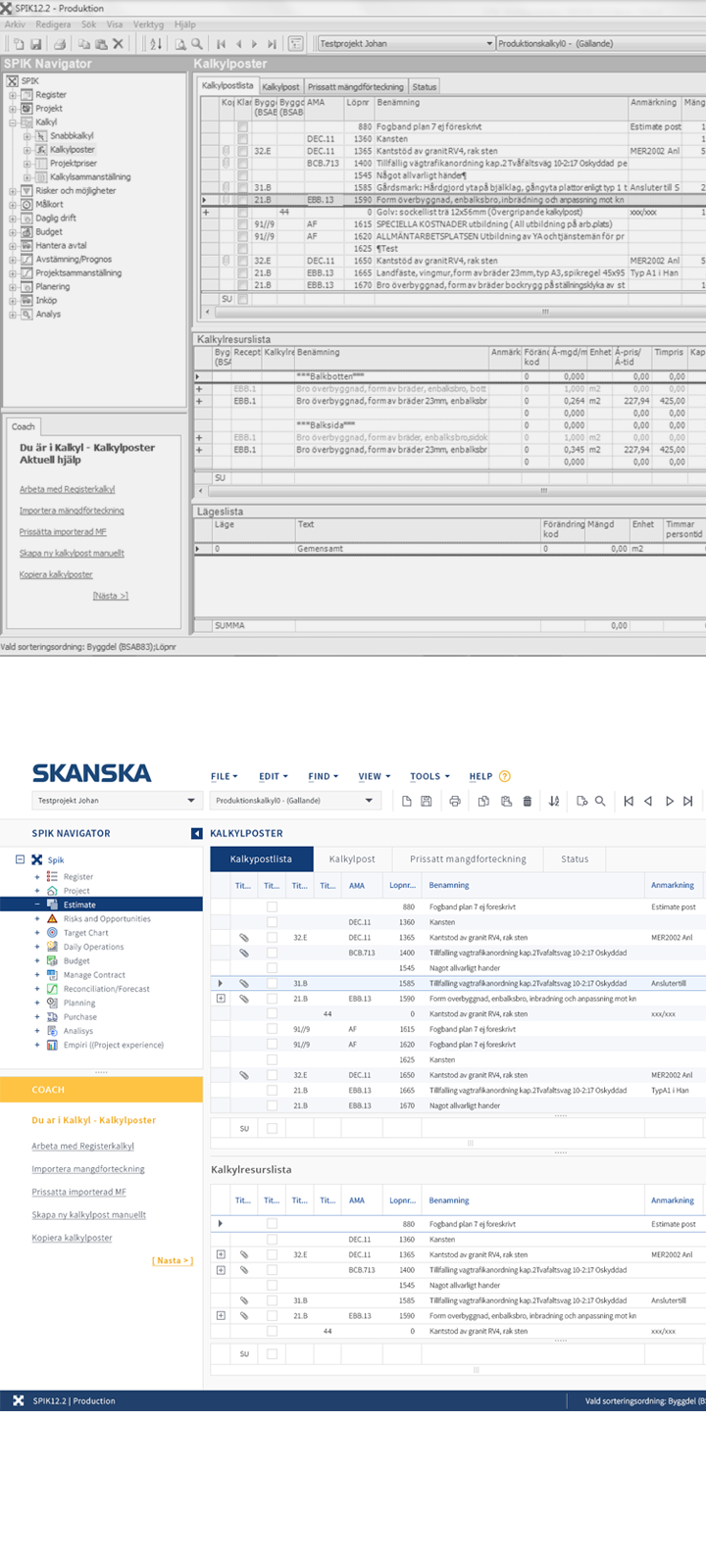 Wisej.NET slider before Skanska UI